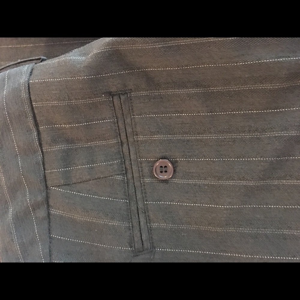 Grey pin stripes 14 tall